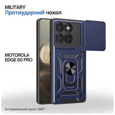 Чохол до мобільного телефона BeCover Military Motorola Edge 60 Pro Blue (715528)