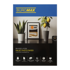 Фотопапір Buromax PRO А4 Glossy 180 г/м2, 100ст. (BM.2220-4100K)