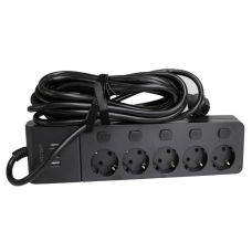 Мережевий фільтр живлення Patron SP1655-USB (EXT-PN-SP-1655-USB)