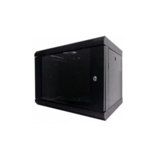 Шафа настінна Hypernet 9U 19" 600x500 (WMNC-500-9U-FLAT-BLACK)