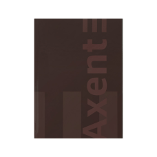 Книга записна Axent A4 One color, 96 аркушів клітинка, бордовий (8426-2-A)