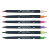 Художній маркер Faber-Castell набір двосторонніх Goldfaber Gofa Sketch Markers Graphic Novel, 6 кольорів (32548)