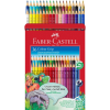 Олівці кольорові Faber-Castell Grip акварельні, 36 кольорів (112442) (27633)