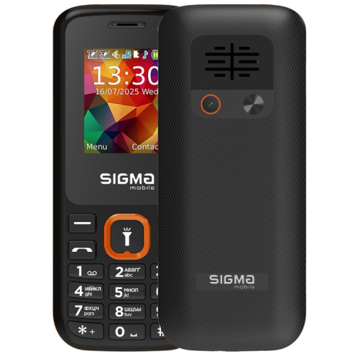 Мобильный телефон Sigma X-style 171 MINI Track Black-Orange (4827798813737)