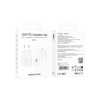 Зарядний пристрій BOROFONE BA82A Platinum USB-C PD25W + cable USB-C to Lightning White (6941991112263)