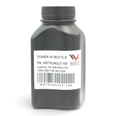 Тонер Kyocera TK-1110/1120, TOMOEGAWA, 100г Welldo (WDTKUNI2JT-100)
