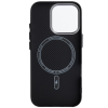 Чохол до мобільного телефона Armorstandart LikeCarbon2 MagCase Apple iPhone 15 Pro Kevlar Black (ARM88589)
