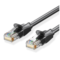 Патч-корд 15м, UTP cat 6 RJ-45 black Vention (IBEBN)