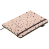 Книга записна Buromax RELAX, А5, 96 аркушів, клітинка, рожеве золото (BM.295101-10)