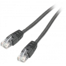 Патч-корд 0.5м UTP cat 6 Cablexpert (PP6U-0.5M/BK)