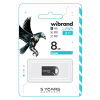 USB флеш накопитель Wibrand 8GB Hawk Black USB 2.0 (WI2.0/HA8M1B)