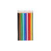 Олівці кольорові Faber-Castell тригранні, 12 кольорів + стругачка (120523) (21614)