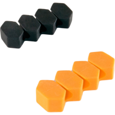 Держатель для кабеля Extradigital CC-963 Cable Clips, Black/Orange (KBC1804)