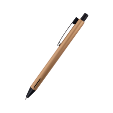 Ручка масляна Axent автоматична Prime, корпус золотий, синій (AB1103-35-02-A)