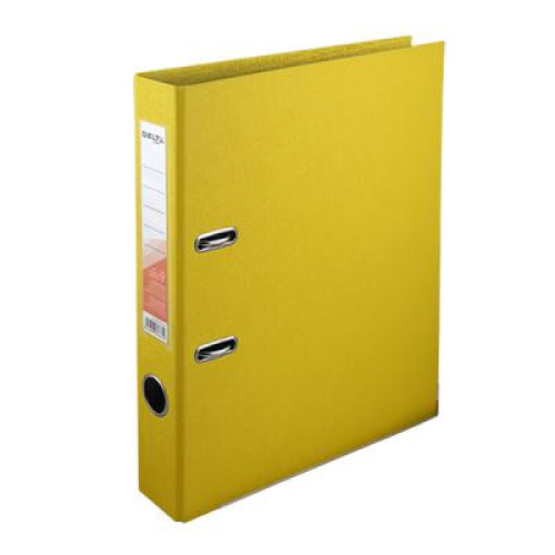 Папка - регистратор Delta by Axent double-sided PP 5 cм, disassembled, yellow (D1711-08P)