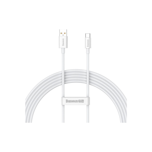Дата кабель USB 2.0 AM to USB-C 2.0m Superior Fast Charging 100W moon white Baseus (P10320102214-03)