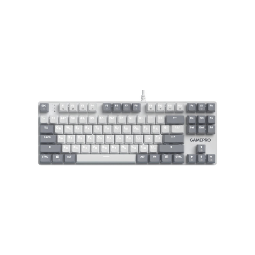 Клавиатура GamePro Genesis Metallic MK110W Outemu Red Switch USB UA White (MK110W)