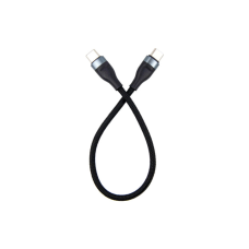 Дата кабель USB-C to USB-C 0.25m black Dengos (NTK-TC-TC-SHRT-BLACK)