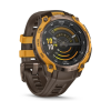 Смарт-часы Garmin Instinct Crossover AMOLED, BronzeSunburst/Cocoa, GPS смарт-годинник (010-03398-01)