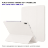 Чохол до планшета BeCover Tri Fold Soft TPU Silicone Apple iPad Air 11" M4 2026 Beige (715235)