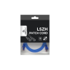Патч-корд 1м Cablexpert (PP6A-LSZHCU-B-1M)