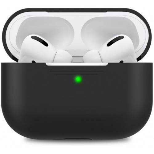 Чохол для навушників MakeFuture Apple AirPods Pro Silicone Black (MCL-AAPBK)