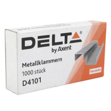 Скобы для канцелярского степлера №10/5, up to 20 sheets, 1000 шт Delta by Axent (D4101)