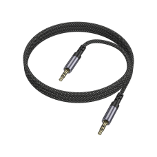 Кабель мультимедійний 3.5mm M to 3.5mm M 1.0m grey BOROFONE (6941991118968)