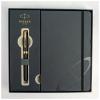 Ручка пір'яна Parker SONNET 17 Matte Black Lacquer GT  FP F + блокнот Parker + подар.упаковка GIFT24 (84 811b24)