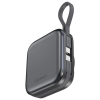Батарея універсальна Choetech Magnetic Wireless 10000mAh, 22.5W, PD, build USB-C, Apple Watch charger (B697C-BKGY)
