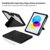 Чохол до планшета BeCover Rugged Origami Transparent Apple iPad 10.9" (2022/2024) / iPad (A16) 2025 11" Black (714966)