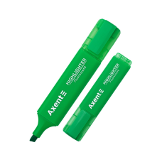 Маркер Axent Highlighter 2537-A, 1-5 мм клиноп. зелений (2537-04-A)