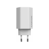 Зарядний пристрій Canyon HEXAGON 65 GaN 65W 2xPD 1xQC EU White (CND-CHAHEX65W)