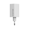 Зарядний пристрій Canyon HEXAGON 65 GaN 65W 2xPD 1xQC EU White (CND-CHAHEX65W)