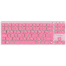 Клавиатура Canyon OnType 10 TKL Mechanical Silent Low-profile USB UA Pink (CNS-HKB10P)