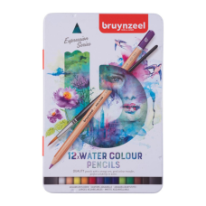 Карандаши цветные Bruynzeel EXPRESSION, акварельные 12 цветов (8712079424961)