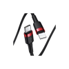 Дата кабель USB-C to Lightning 1.0m Cafule PD 20W red+black Baseus (CATLKLF-91)