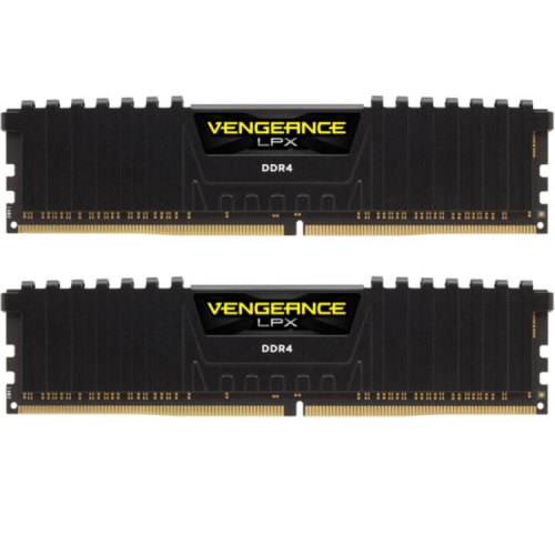 Модуль пам'яті для комп'ютера DDR4 32GB (2x16GB) 3200 MHz Vengeance LPX Black Corsair (CMK32GX4M2E3200C16)