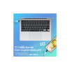 Дата кабель USB-C to Lightning ecoline-ci120.black Promate (ecoline-ci120.black)