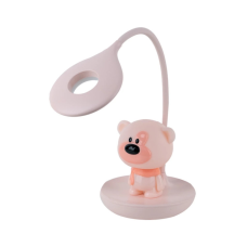 Настольная лампа Kite Bear LED с аккумулятором, розовый (K24-492-2-2)