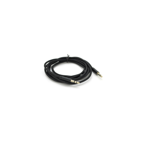 Кабель мультимедійний 3.5mm M to 3.5mm M 1.0m black VEGGIEG (YT-AUXGJ(M)/(M)-AB-1)