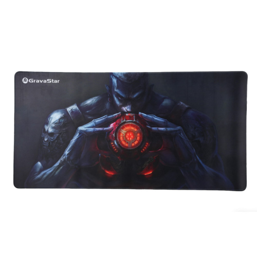 Килимок для мишки GravaStar WARRIOR XL Black (GSA8_MPD_WARRIOR)