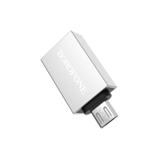 Перехідник BV2 USB to Micro-USB M OTG USB 3.0 BOROFONE (6957531090311)
