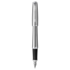 Ручка пір'яна Parker URBAN 17 Metro Metallic CT  FP M (30 312)