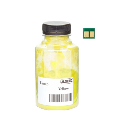 Тонер Canon LBP-646Cdw/075 40г 1.3K Yellow +chip AHK (50000923)