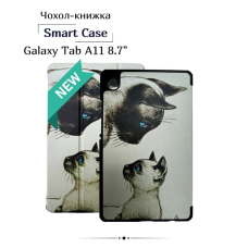Чохол до планшета BeCover Smart Case Samsung Galaxy Tab A11 SM-X133/X135 8.7" Cat (713984)