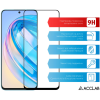 Скло захисне ACCLAB Full Glue Honor X8A Black (1283126591204)