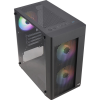 Корпус для ПК AeroCool Hexform-G-BK-v2 Black 600W (ACCX-PV38004.11)
