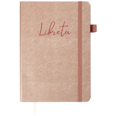 Книга записна Buromax LIBRETA, А5, 96 аркушів, клітинка, бежевий (BM.295117-28)