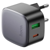 Зарядний пристрій HOCO CS32A Rise 1xUSB-C PD20W + 1xUSB QC3.0 Black (6942007617451)